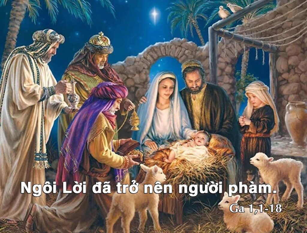 Lời Chúa mỗi ngày - Ngôi Lời làm người (Lễ Giáng Sinh – Thánh Lễ Ban Ngày) 2 Lời Chúa mỗi ngày - Ngôi Lời làm người (Lễ Giáng Sinh – Thánh Lễ Ban Ngày)