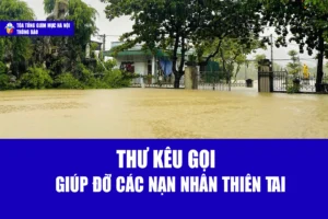 Thư kêu gọi giúp đỡ các nạn nhân thiên tai